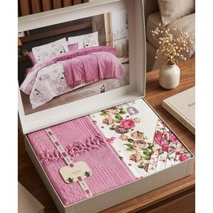 Luxury Quilt and Bedsheet Set - 4 Pieces