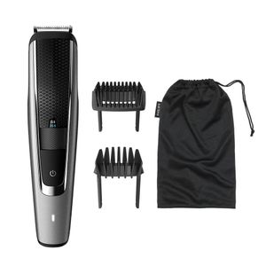 Philips BT5502 Beard Trimmer - 40 Length Settings and Self-Sharpening Metal Blades