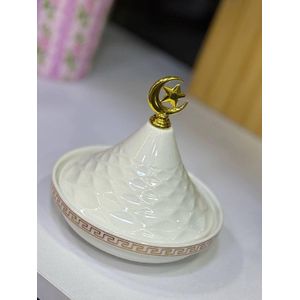 Tamrya porcilin for Ramadan Dates -white