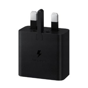 Samsung محول طاقة EP-T1510 بقوة 15 واط بتقنية الشحن السريع USB-C ثلاثي الأطراف - أسود