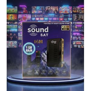 ريسيفر Sound Sat + ستة أعوام+شيرنج