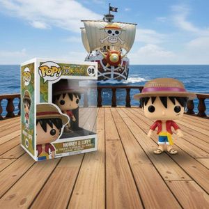 Funko Pop Anime: One Piece – Monkey D. Luffy (98) – Collectible Vinyl Action Figure – Detailed Anime Character Model – Durable Display Box – Perfect Gift Idea for Kids, Adults & Anime Fans – Adds Value to Any Collection