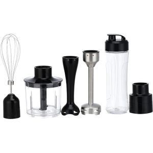 TORNADO Hand Blender 600 Watt With Stainless Steel Whisk in Black Color THB-600C