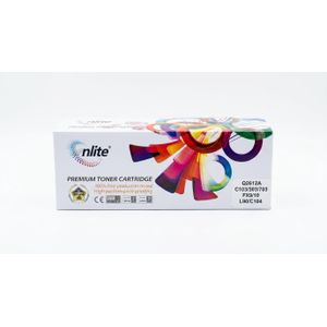 Enlite خرطوشة حبر ليزر سوداء  متوافقة Q2612A (HP 12A) متوافقة مع Canon FX9 وFX10 وC103 وC104 و303 و703 وL90 