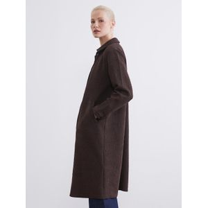LC Waikiki Women's Abaya With Self-Patterned Shirt Collar
