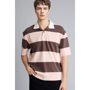 Defacto تيشيرت بولو نص كم قصة فضفاضة