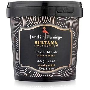 Jardin  Flamingo Gold and Musk Sultana Face Mask 500g