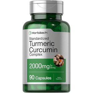 Horbäach Turmeric Curcumin 2000 mg 90 Capsules