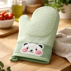 Heat-Resistant Silicone Oven Gloves