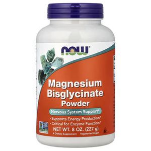 Now Food Magnesium Bisglycinate Powder 227g