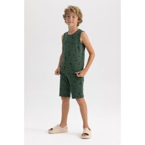 Defacto Boy Regular Fit Short - D.Green