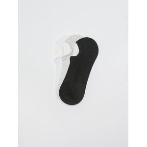LC Waikiki Plain Cotton Women's Booties Socks 3 Pack