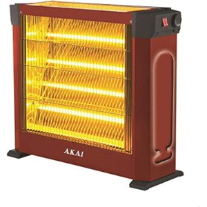 AKAI ak-2970- electric heater, 4 candles - black