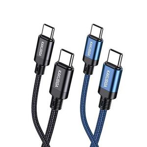 Kakusiga كابل شاحن 1 متر 60 وات Type-C to Type-C 