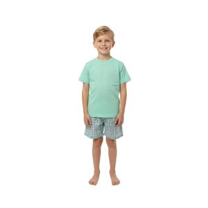 Jet Summer home pajamas for kids - stylish and comfortable designs perfect for relaxing and sleeping-Pistachio