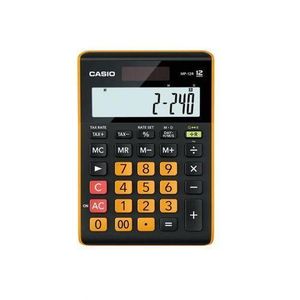 Casio MP- 12R Calculator -  Black/Yellow