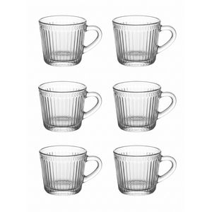 HomePro كوب زجاجي بمقبض كلاسيكي عدد 1 كوب