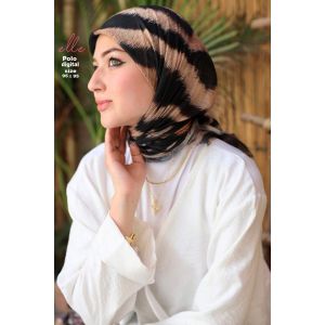 Elle Elegant Multicolor Soft Cotton Hijab Scarf for Women - Casual Wrap