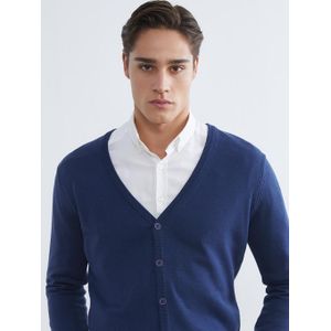 LC Waikiki Standard Fit V Neck Men's Knitwear Cardigan