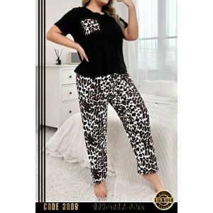 بيجامة حريمي صيفي  فري سايز تلبيس من 75 إلى 95 كجم