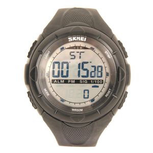 Skmei ساعة كاجوال ديجيتال رجالي مناسبة للارتداء اليومي – خامة رابر مقاومة للماء