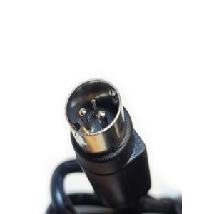 محول طاقة مستدير 3 دبابيس للطابعة 24 فولت 2 أمبير سلك طاقة قابس محول تيار متردد إلى تيار مستمر متوافق مع الطابعة إبسون، ستار، سيوو، فوجيتسو، بيكسولون، إي-بوس، تايسو