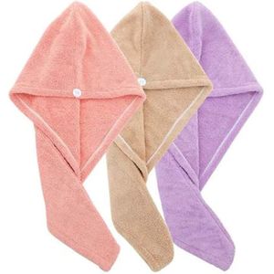 غطاء للشعر أثناء وضع الماسكات والكريمات، يبقي الوجه مكشوفاً ويحمي الشعر من المنتجات، مصنوع من ميكروفايبر ماص