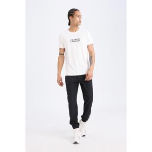 Defacto Woven Stretch Multifonksiyonel Sportts Jogger Sweatpants Slim Fit Slim Cut Double Pocket