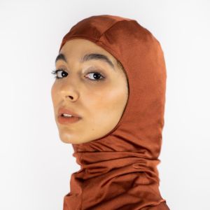 Decathlon بونيه سباحة للنساء - 100 برتقالي