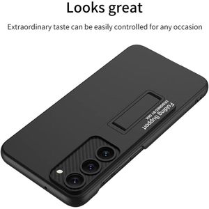Ultra Slim with Stand Phone Cases For Samsung Galaxy S23 Ultra Case Shockproof Hard Back Cover For Samsung S22 Plus Accessories