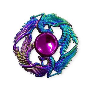 Toys Hand Spinner High Speed For Kids/Adult Gyro Stuffer Time Relieve Stress Rainbow