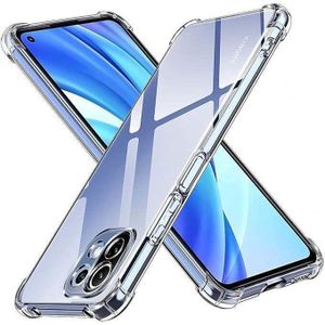 Xiaomi Mi 11 Lite 5G Youth Back Airbag Case Soft Silicone Shockproof Anti-Scratch Shockproof Corner Protection Clear Rubber Bumper