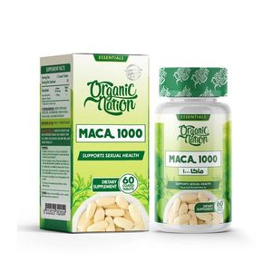 Organic Nation  Nation Maca 1000 mg – 60 Tablets