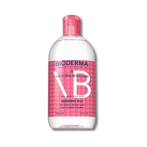 Bioderma سينسيبيو H2O، ماء ميسيلار ينظف، يزيل المكياج، فيكتوريا بيكهام - إصدار محدود - 500 مل