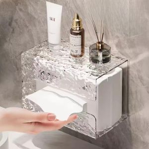 Crystal Acrylic Tissue Box