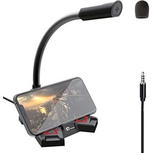Standard GM-M03 Stereo Desktop Microphone Streaming - Mobile Holder -3.5mm/2m Cable For PC