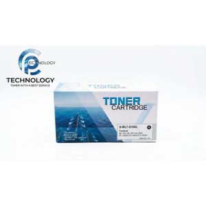 PC TECHNOLOGY حبارة حبر ليزر أسود متوافقة S-MLT-D105L لطابعات سامسونج - سعة 2500 صفحة