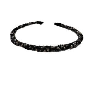 classic Hair Headband - Black & white