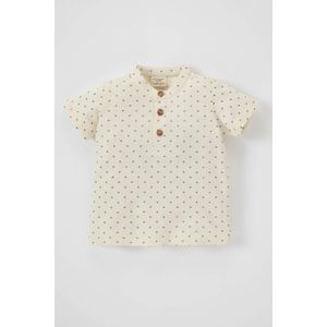 Defacto Baby Boy Regular Fit Pique Short Sleeve T-Shirt