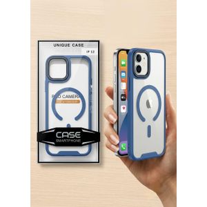 Unique Case Pro Camera 360 Protection for Apple iPhone 12 - royal blue