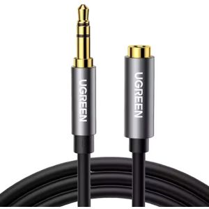 Ugreen AV118 3.5MM Male To Female Extension Cable - 1M