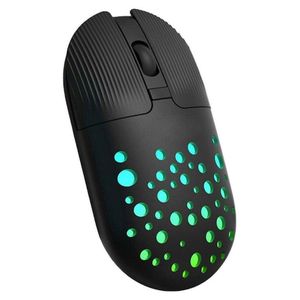 GAMMA ماوس جاما M-13 لاسلكي قابل للشحن مع إضاءة RGB للألعاب