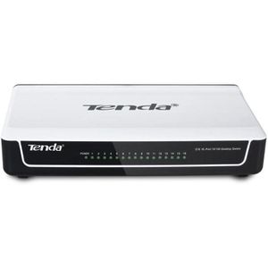 tenda S16 Desktop Switch, 10 Ports - White
