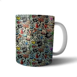 900 Ceramic Mug - Multicolor
