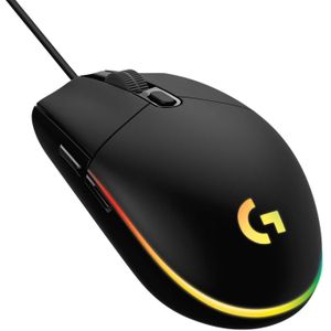 Logitech G102 LightSync RGB Gaming-Grade Sensor Computer Gaming Mouse Black