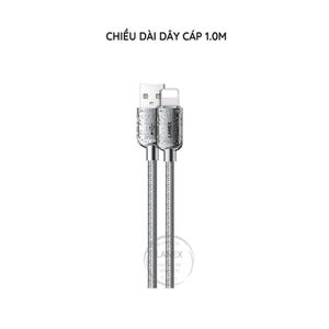 Lanex Ls28l Lightning 6.0a PVC Plastic Fast Charging Cable 1.0m Long