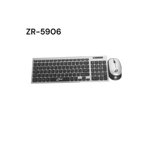 ZERO KEYBOARD + MOUSE WIRELESS COMBO ENGLISH & ARABIC Model - ZR-5906