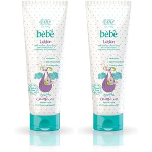 Abbyeva Eva Clinic Bébé Eva Clinic Bebe Lotion with Natural Oils - 200 ml (Pack of 2)