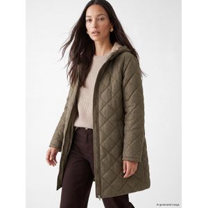 LC Waikiki Hooded Quilted Women's Puffer Coat