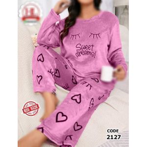 Women's Winter Pajamas Fur _ Big Size